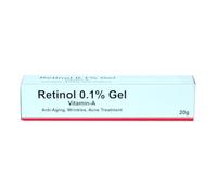 Retinol Gel 0.1 Vitamin A for Fine Lines & Wrinkles, Scar, Age and Sun Spots, Anti-Aging Formula, 20 Grams (Ret_0.1)