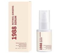 Retinol Ginseng Serum, Korean Anti-Aging Serums for Wrinkles, Pore Minimiser, Vegan & Fragrance-Free