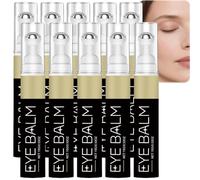 Retinol & Hyaluronic Acid Eye Balm Stick with Roller, for Bags, Dark Circles Puffiness, Hydrating Temporary Eye Tightener Anti-Aging for Mature Skin (10pcs)