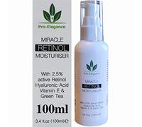 Retinol Moisturiser cream 2.5% 100ML For Day & Night with Hyaluronic Acid Vitamin E & Aloe Vera Anti Aging Face & Neck Eye Bags Dark Circles & Crows Feet