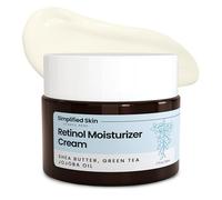 Retinol Moisturizer Cream 2.5% for Face & Eye Area with Vitamin E & Hyaluronic Acid for Anti Aging, Wrinkles & Acne - Best Night & Day Facial Cream by Simplified Skin 1.7 oz