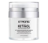 Retinol Moisturizer Cream,ETRONG Anti-aging Wrinkle Night/Day Cream for Face and Eye with 2.5% Retinol,Hyaluronic,Vitamin E and Jojoba Oil
