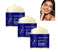 Retinol Moisturizing Cream Hyaluronsäure, Collagen Infused Lifting Firming Lotion, Lightweightly Non Greasy Quick Absorb Formulas, Deep Hydrated Nourishing, Face Neck All Skin Types Men Women (PCS3)