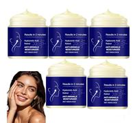 Retinol Moisturizing Cream Hyaluronsäure, Collagen Infused Lifting Firming Lotion, Lightweightly Non Greasy Quick Absorb Formulas, Deep Hydrated Nourishing, Face Neck All Skin Types Men Women (PCS5)