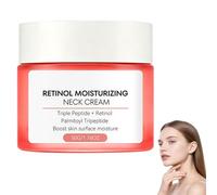 Retinol Moisturizing Neck Cream, Age Reverse Cream, Peptide Retinol Moisturizer With Ceramide And Hyaluronic Acid, Lightweight Neck And Decollete Skin Care, Boost Skin Surface Moisture (1PC)