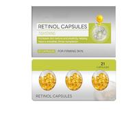 Retinol Serum Capsules, Firming Smoothing Hydrating Face Serum, Lightweight Non-Greasy Facial Solution, Lifts Sagging Skin, Deeply Nourishing Skin, for Morning Daytime Before Makeup (1pcs)