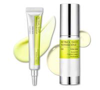 Retinol Skin Booster Serum 30ml + Retinal Shot Tightening Booster 15ml, Vita A Tightening Anti-aging Duo with Peptides, Retinol Serum, Pore Minimizer, Wrinkles & Fine Lines, Smoother & Firmer Skin