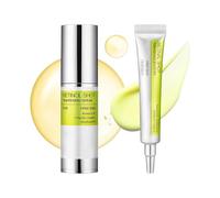 Retinol Skin Booster Serum + Retinal Shot Tightening Booster - Face Serum For Women - Vita A Retinoid Anti Aging Serum Set - Wrinkles & Fine Lines & Pore Minimizer - Smoother & Firmer Korea Skincare