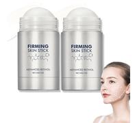 Retinol Stick, Advanced Retinol Firming Serum Stick, Retinol Firming Serum Stick, Neck and Face Firming Retinol Serum Visage Stick Hydrating Serum Stick for Wrinkles & Fine Lines (30g, 2PC)