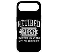 Retired 2026 I Worked My Whole Life Tee Retirement Men Women Case for iPhone Air