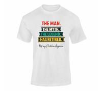 Retired 2026 Legend Funny Retirement T Shirt Man Myth Leaving Work Gift Tee