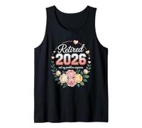 Retired 2026 No Problems Forever Floral Design Tank Top