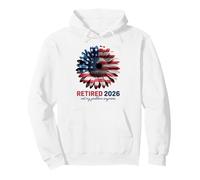 Retired 2026 not My Problem Anymore Pullover Hoodie