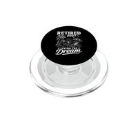 Retired 2027 Living The Dream Beach Vacation Retirement PopSockets PopGrip for MagSafe