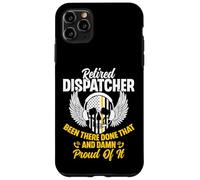 Retired 911 Dispatcher Been There Done That USA Flag Case for iPhone 11 Pro Max