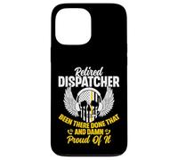 Retired 911 Dispatcher Been There Done That USA Flag Case for iPhone 13 Pro Max