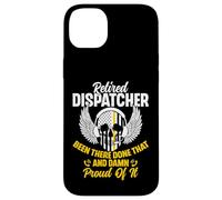 Retired 911 Dispatcher Been There Done That USA Flag Case for iPhone 14 Plus