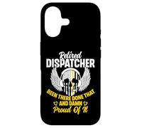 Retired 911 Dispatcher Been There Done That USA Flag Case for iPhone 17