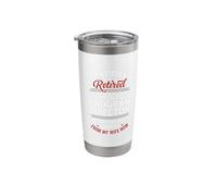 Retired After-School Program Director Orders from Wife Stainless Steel Insulated Tumbler