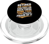 Retired Air Traffic Controller Proud Of It Aviation Quote PopSockets PopGrip for MagSafe