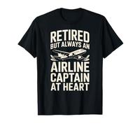 Retired Airline Pilot Funny T-Shirt