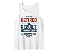 Retired and Rebuilt Body Contains Aftermarket Parts Tank Top