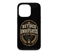 Retired And Undefeated On The Court Pickleball Case for iPhone 13 Pro