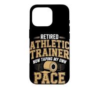 Retired Athletic Trainer Taping at My Own Pace Case for iPhone 16 Pro