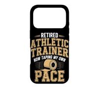 Retired Athletic Trainer Taping at My Own Pace Case for iPhone 17 Pro