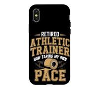 Retired Athletic Trainer Taping at My Own Pace Case for iPhone X/XS