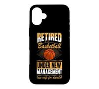 Retired Basketball Under New Management See Wife For Details Case for iPhone 16 Plus