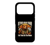Retired Bear Fisher Full Time On The Water Case for iPhone 17 Pro