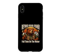 Retired Bear Fisher Full Time On The Water Case for iPhone XS Max