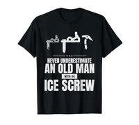 Retired Belay Frozen Pitch Winter Ice Climbing Value Graphic T-Shirt