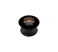 Retired Bowfisher Gone Fishing Forever PopSockets Adhesive PopGrip