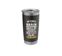 Retired Brain Mapping Specialist Goodbye Tension Stainless Steel Insulated Tumbler