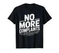Retired Code Enforcement Officer No More Complaints Funny T-Shirt
