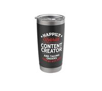 Retired Content Creator Taking Orders from Wife Stainless Steel Insulated Tumbler