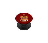 Retired Crane Operator Heavy Equipment Construction PopSockets Adhesive PopGrip