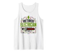 Retired Electrician Funny Saying Tank Top