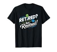 Retired Electrician Nah Rewired Funny Present for Retirees T-Shirt