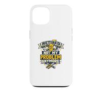 Retired Electrician | Not My Problem Anymore Funny Case for iPhone 13