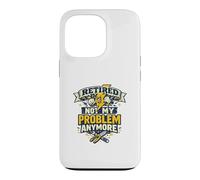 Retired Electrician | Not My Problem Anymore Funny Case for iPhone 13 Pro