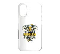 Retired Electrician | Not My Problem Anymore Funny Case for iPhone 17