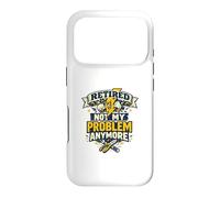Retired Electrician | Not My Problem Anymore Funny Case for iPhone 17 Pro