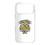 Retired Electrician | Not My Problem Anymore Funny Case for iPhone 17 Pro Max