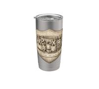 Retired Electrician Tool Belt Funny Retirement Stainless Steel Insulated Tumbler