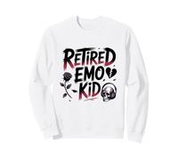 Retired Emo Kid Shirt - Funny Millennial Pop Punk Scene Kid Sweatshirt
