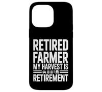 Retired Farmer My Harvest Is Retirement Tractor Case for iPhone 14 Pro Max
