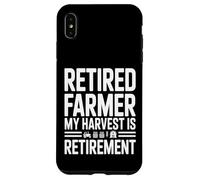 Retired Farmer My Harvest Is Retirement Tractor Case for iPhone XS Max